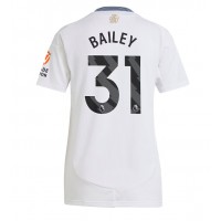 Fotballdrakt Dame Aston Villa Leon Bailey #31 Bortedrakt 2024-25 Kortermet